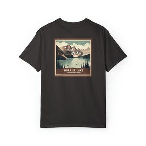 Banff National Park T-Shirt, Moraine Lake T shirt, Comfort Colors T-shirt, Hiking Shirt, National Parks Shirt Bild 8