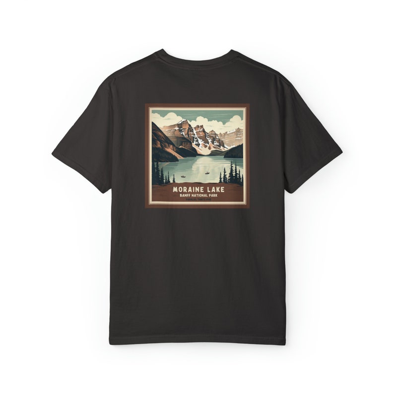 Banff National Park T-Shirt, Moraine Lake T shirt, Comfort Colors T-shirt, Hiking Shirt, National Parks Shirt Bild 8