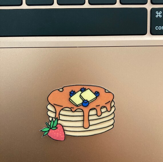 Cute pancakes sticker | Etsy