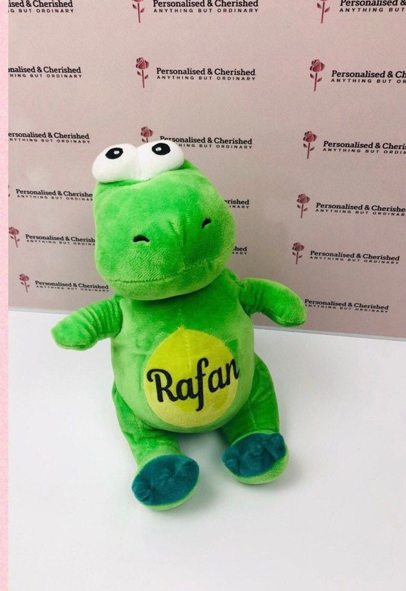 Peluche de dinosaurio personalizado/juguete rex, regalos para niños,  regalos de dinosaurios, peluche de dinosaurio, dinosaurio personalizado,