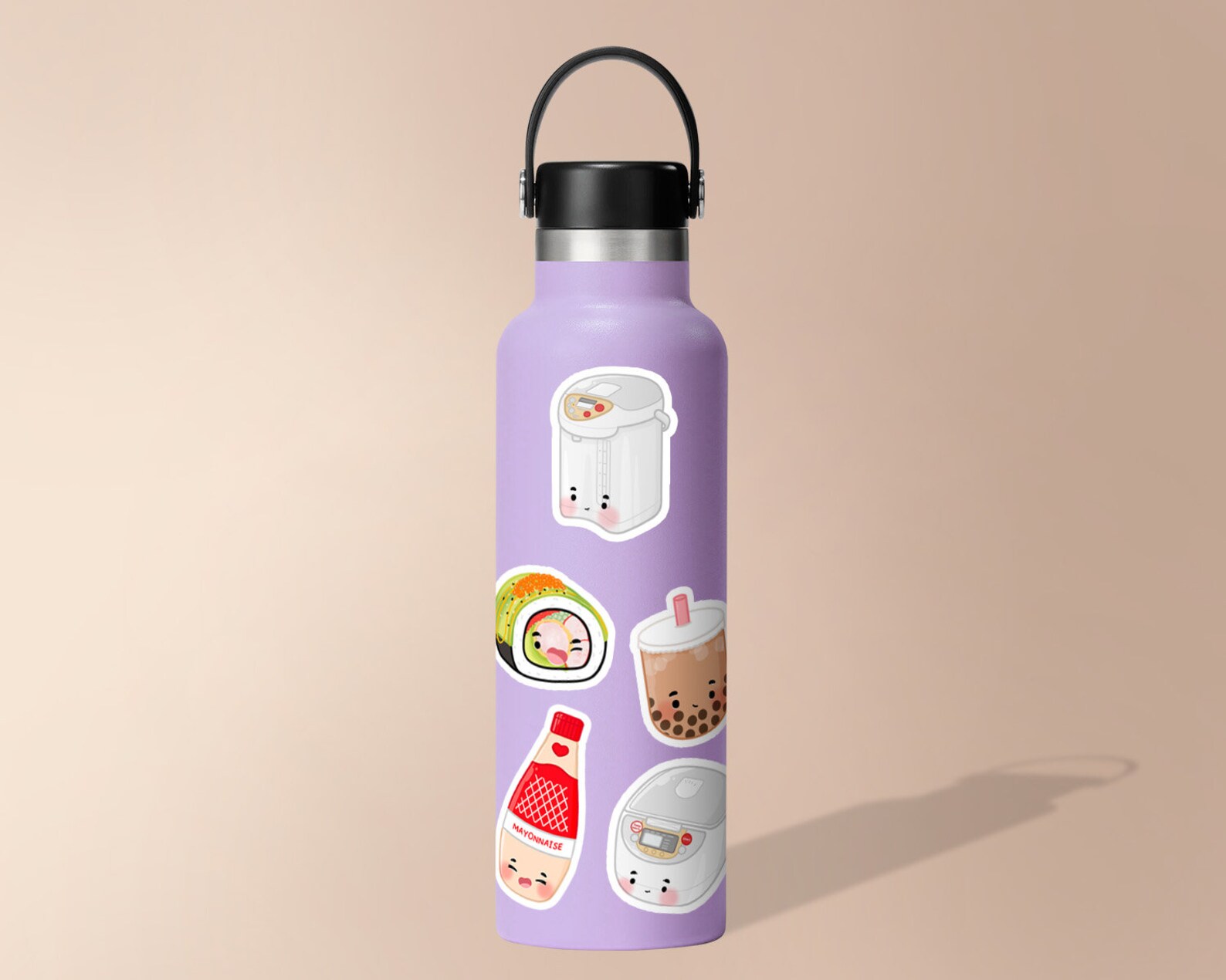 Water Boiler Sticker | Asian Sticker, Asian Food Sticker, Food Sticker ...
