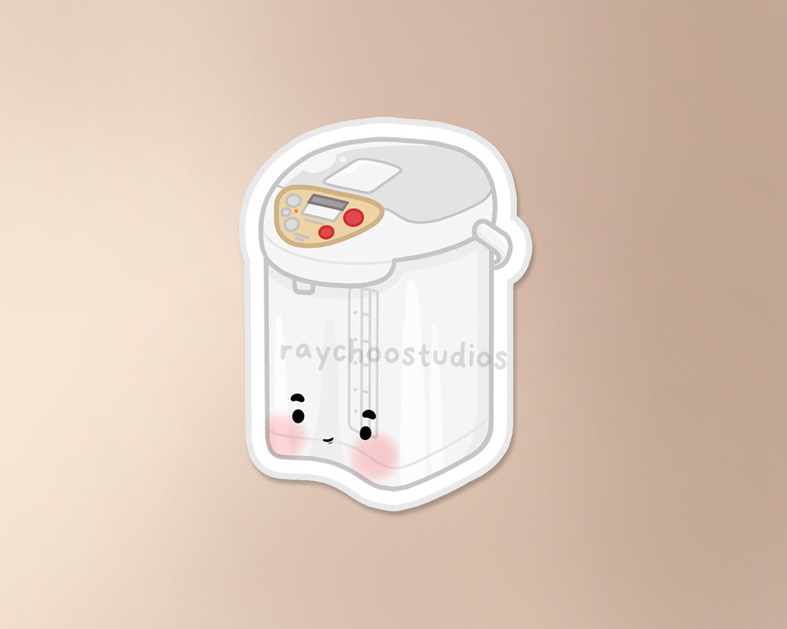 Water Boiler Sticker | Asian Sticker, Asian Food Sticker, Food Sticker ...