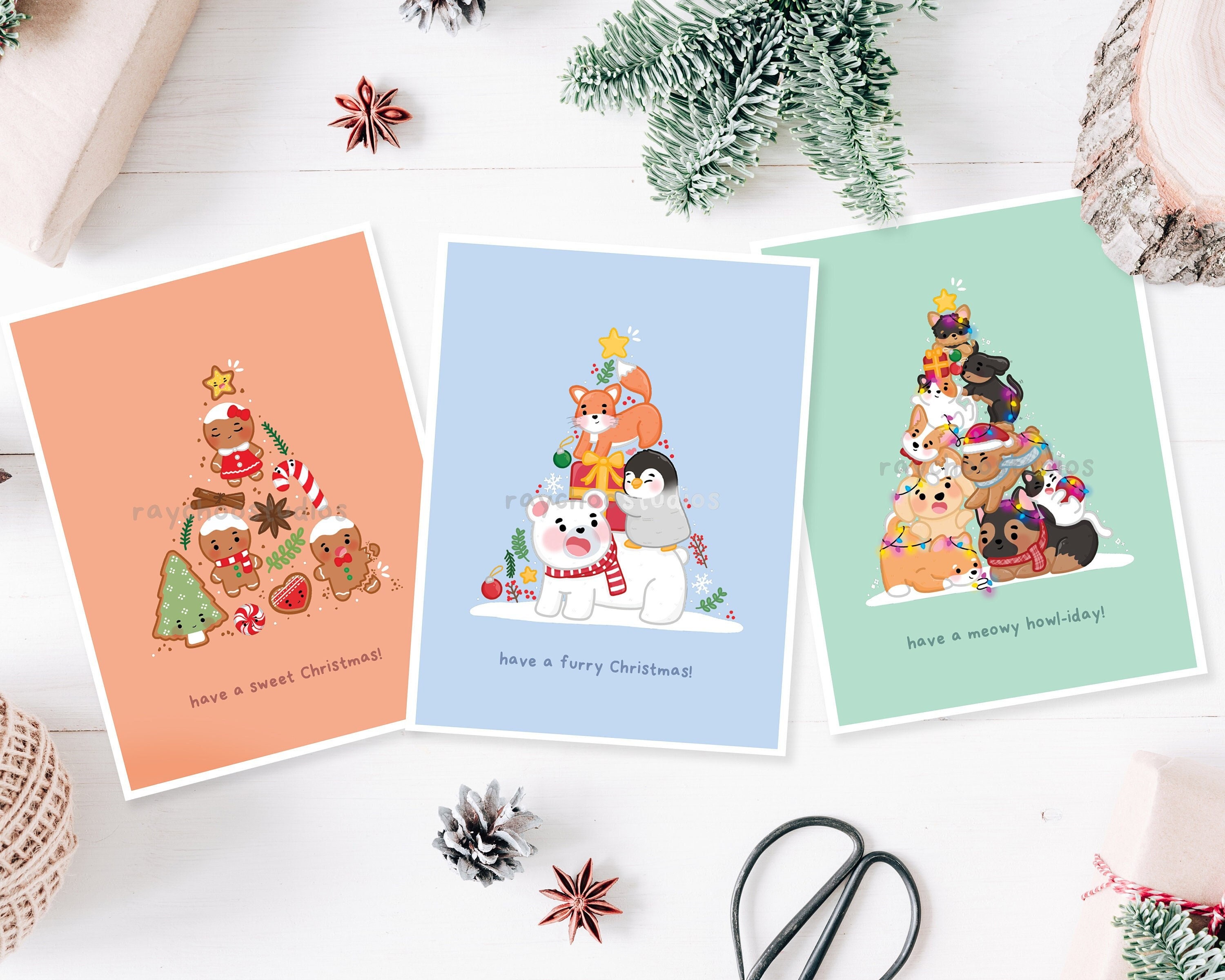 Christmas Card Pack Funny Set of Christmas Cards Funny Holiday Card Box Set Christmas Card Pack Funny Set of Christmas Cards Funny Holiday Card Box Set
