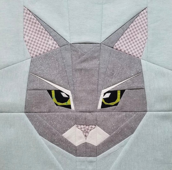 Cat Face Quilt Cat Face Quilt