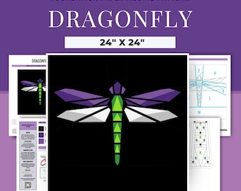 FPP - Dragonfly - Foundation Paper Pieced