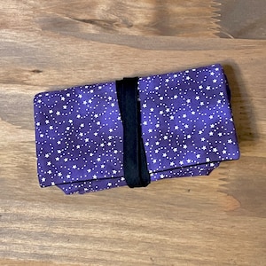 Tarot Card Pouch - Purple Stars