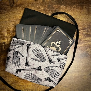 Tarot Card Pouch - Bones