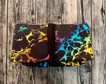 Tarot Card Pouch - Rainbow splash