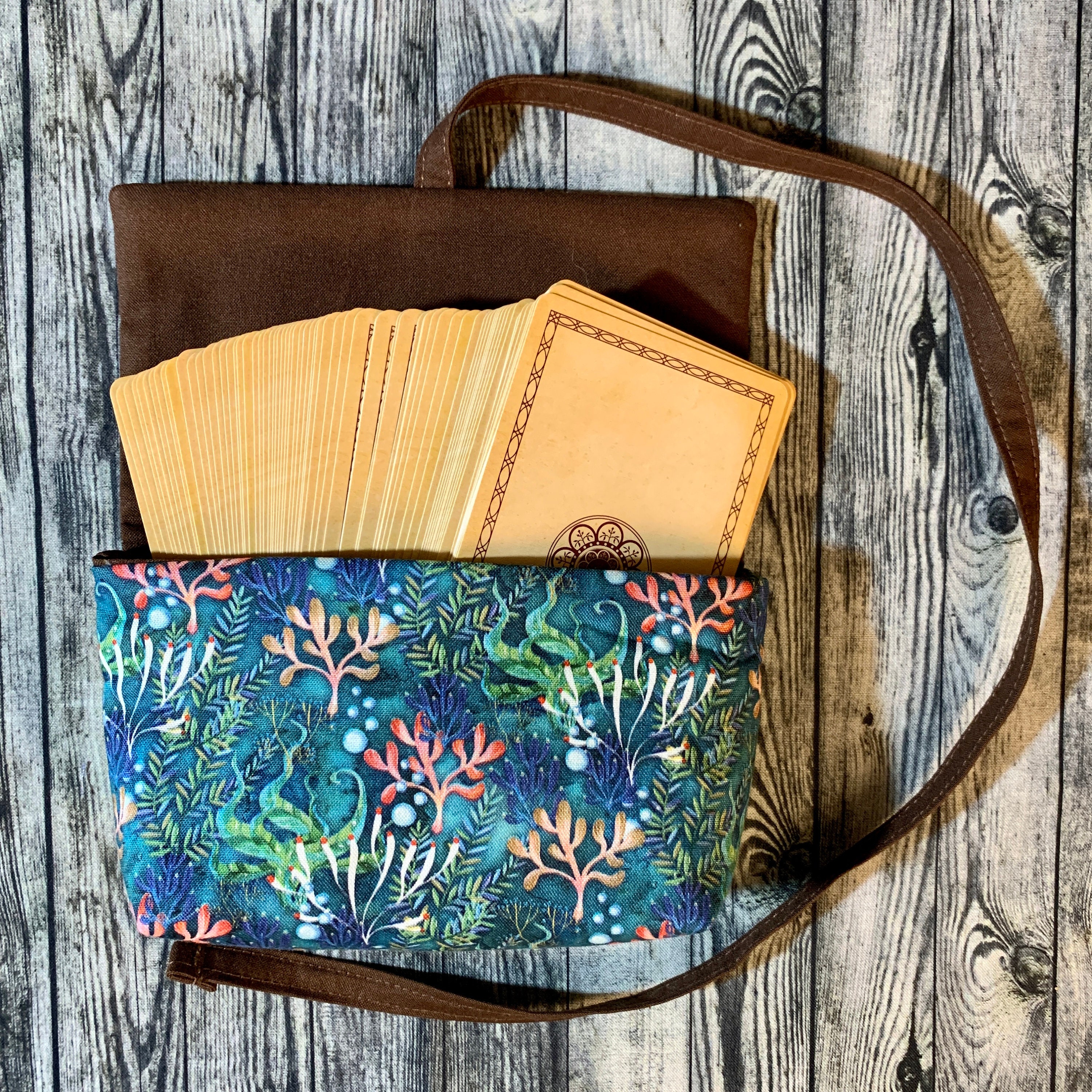 Tarot Card Pouch Under the Sea | Etsy