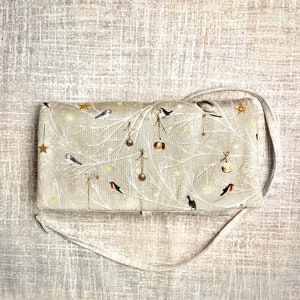 Tarot Card Pouch - Winter Birds