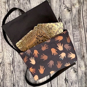 Bolsa de cartas de tarô - Mãos da Diversidade