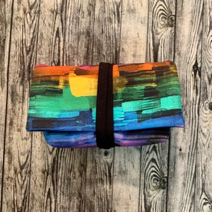 Tarot Card Pouch - Rainbow swatches