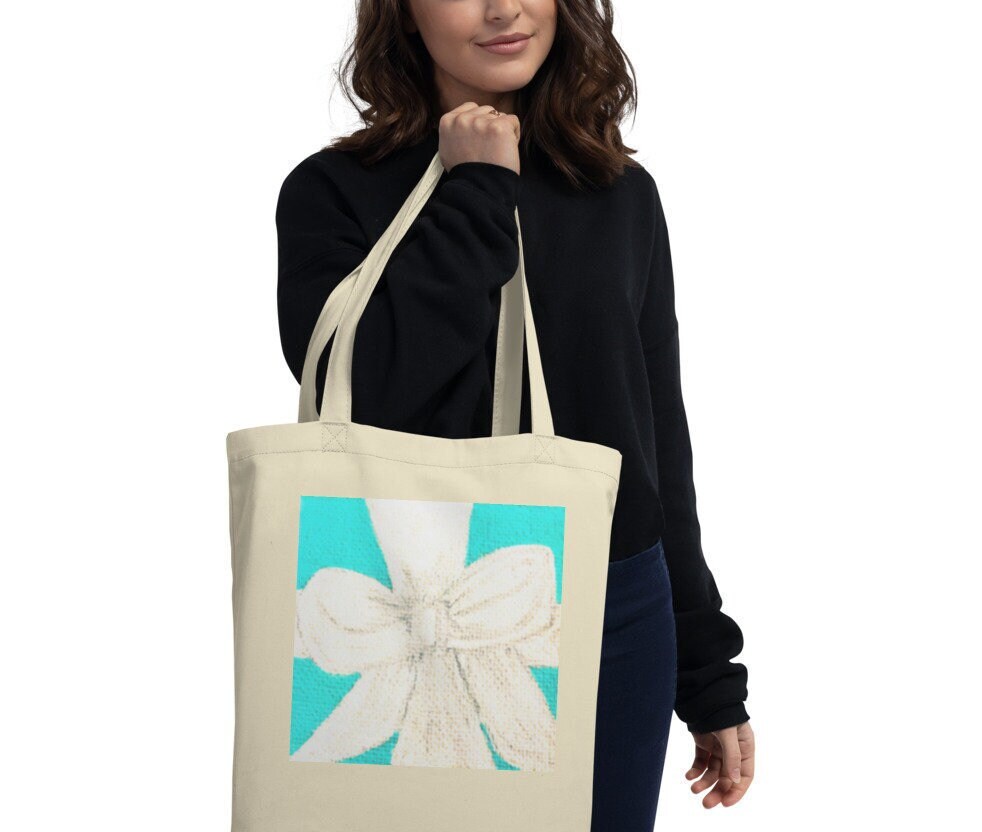 Cute Purse Bag Tote Bag Eco Bow Inspired Handbag