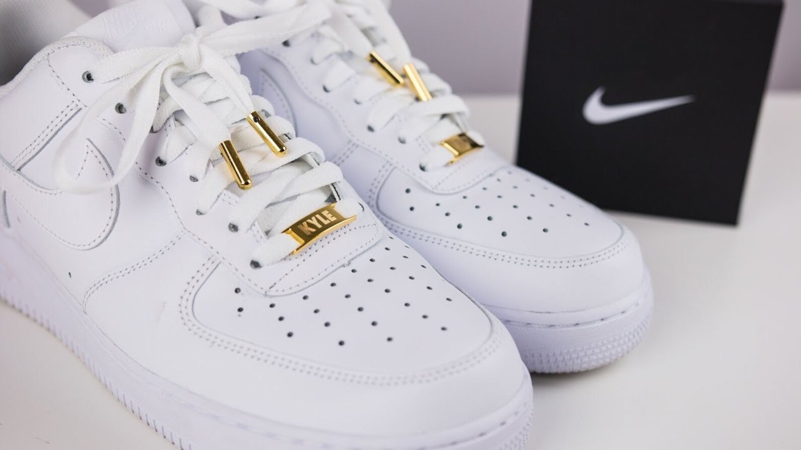Custom Shoe Buckle Air Force 1 Nike Customized Name Shoe Lace Etsy