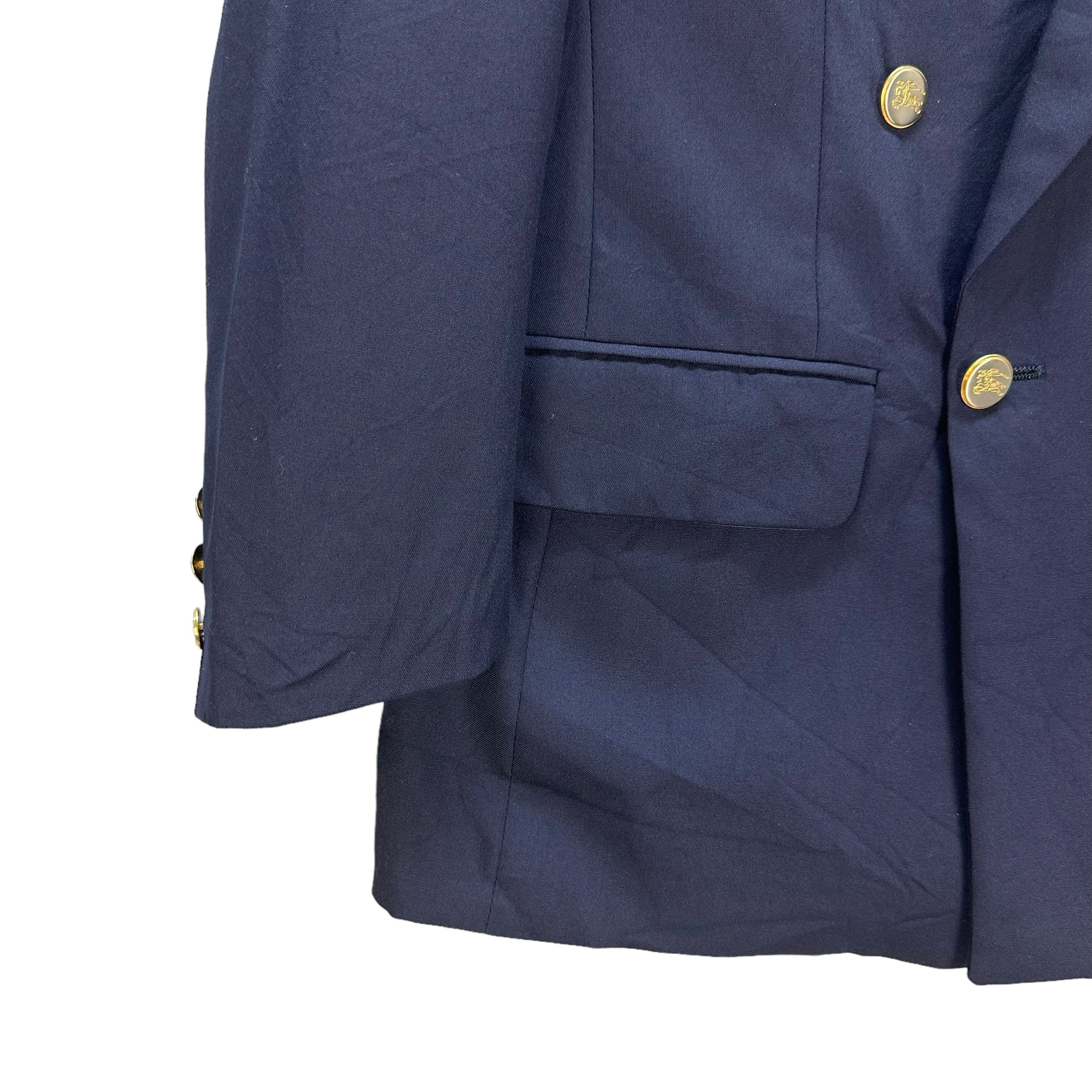 ジャケット・アウター 90s Burberrys Double tailored jacket Burberrys Vintage Double Tailored Jacket 98-88-175 AB6 Navy
