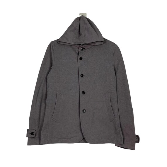 BOYCOTT Light Hoodie Button Jacket Men's Size 3 Japan Casual