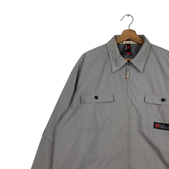 Y2k Vintage ECKO FUNCTION Big Logo Work Zipper Ja… - image 4