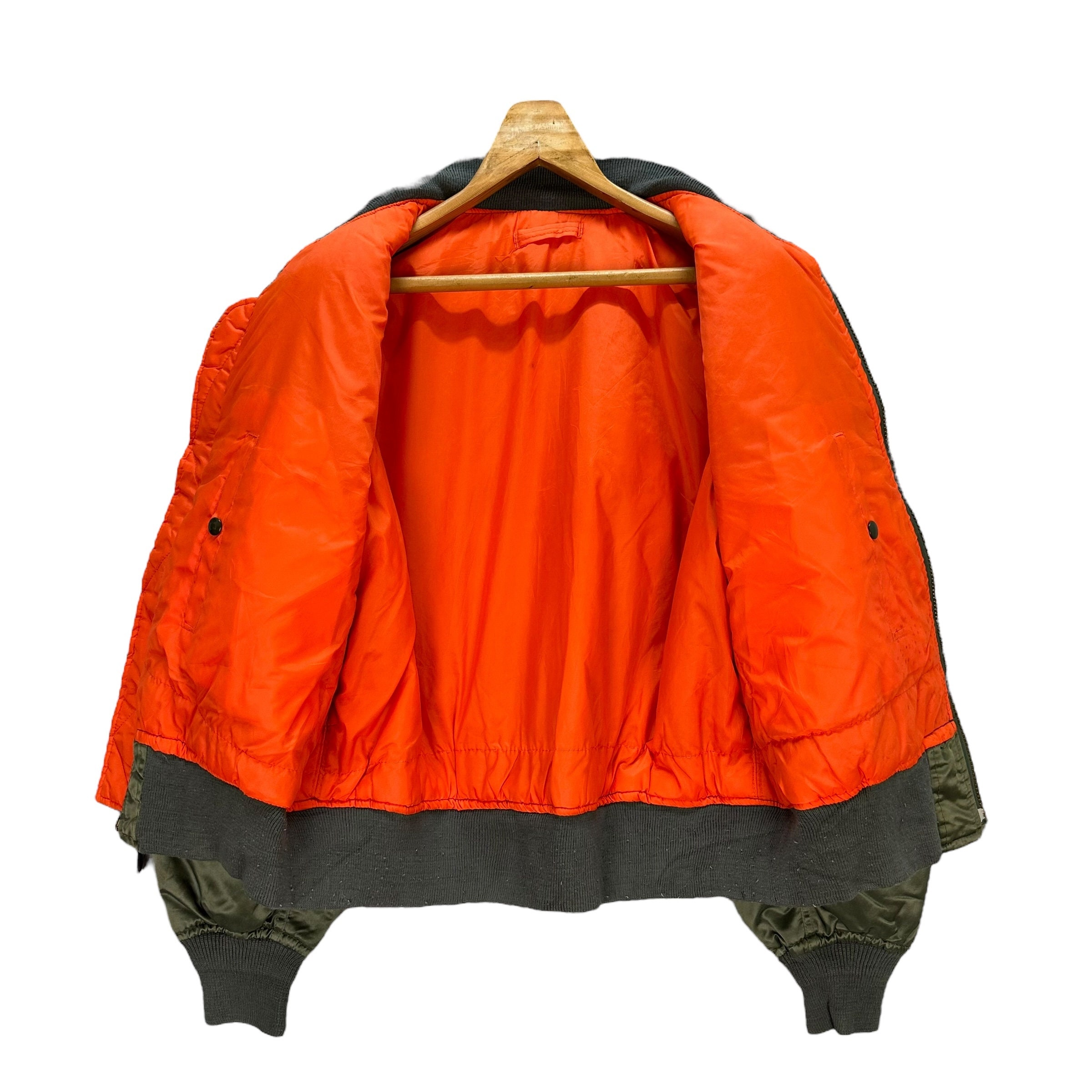Vintage CORINTH MFG CO Ma 1 Usaf Flyers Bomber Jacket Made