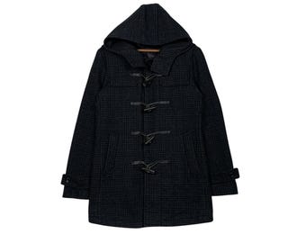 Vintage 90's GLOVERALL Made in England Wool Duffle Coat Size XS