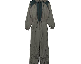 Mono con capucha vintage ANZI BESSON para hombre, talla M, marca japonesa, ropa de esquí, mono de snowboard n.° 1676-C74