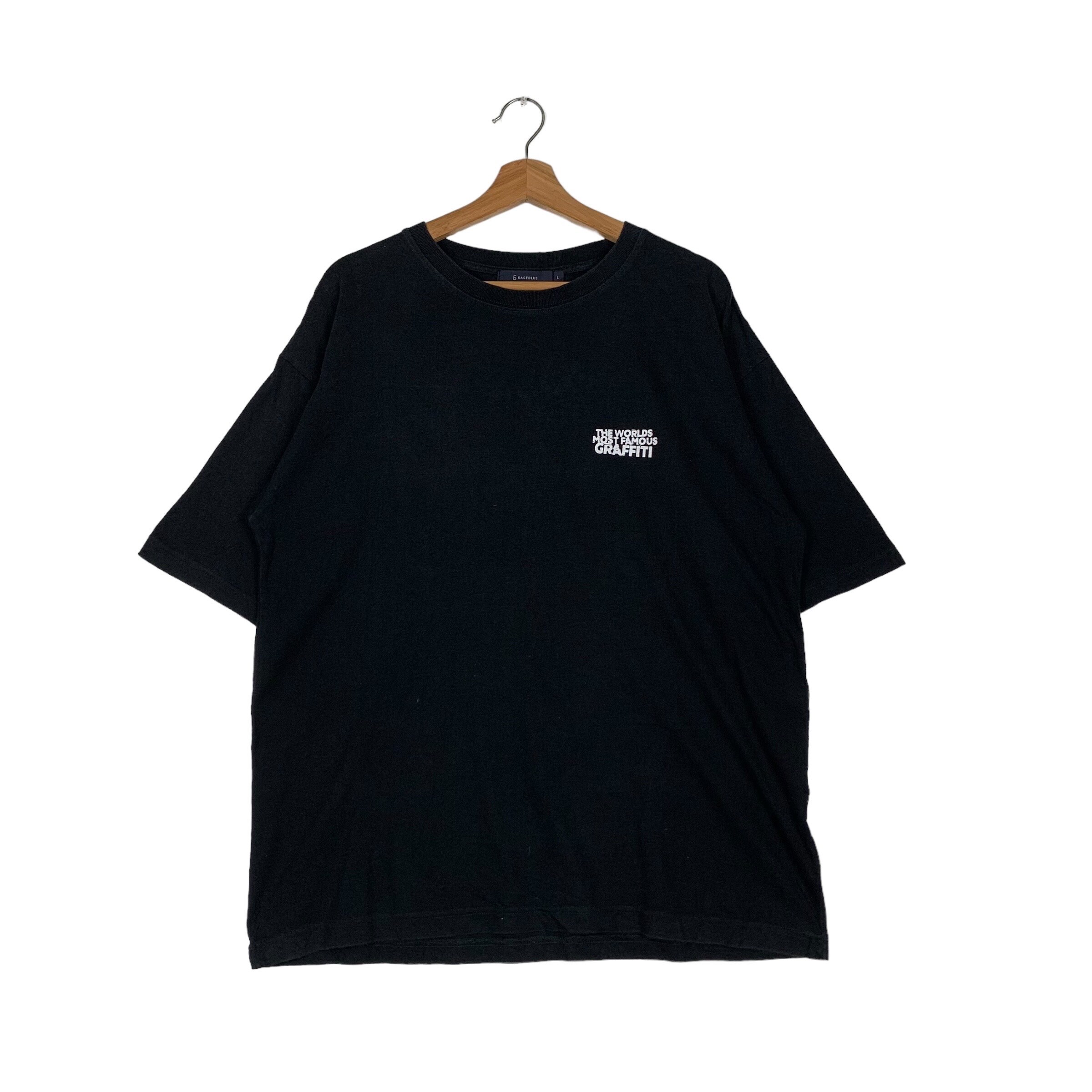 RAGEBLUE Brandalised the Worlds Most Famous Grafitti Graphic Tees 