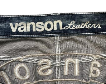 Vintage Vanson Performance Leathers Wing Skulls Embroidered Big
