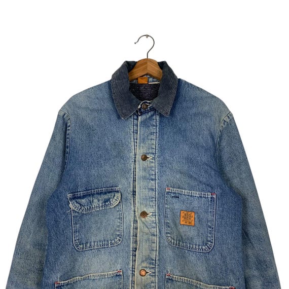 専用　bigben by wrangler denim made in usa Vintage 80's BIG BEN by Wrangler Made in Usa Blanket Lined Denim