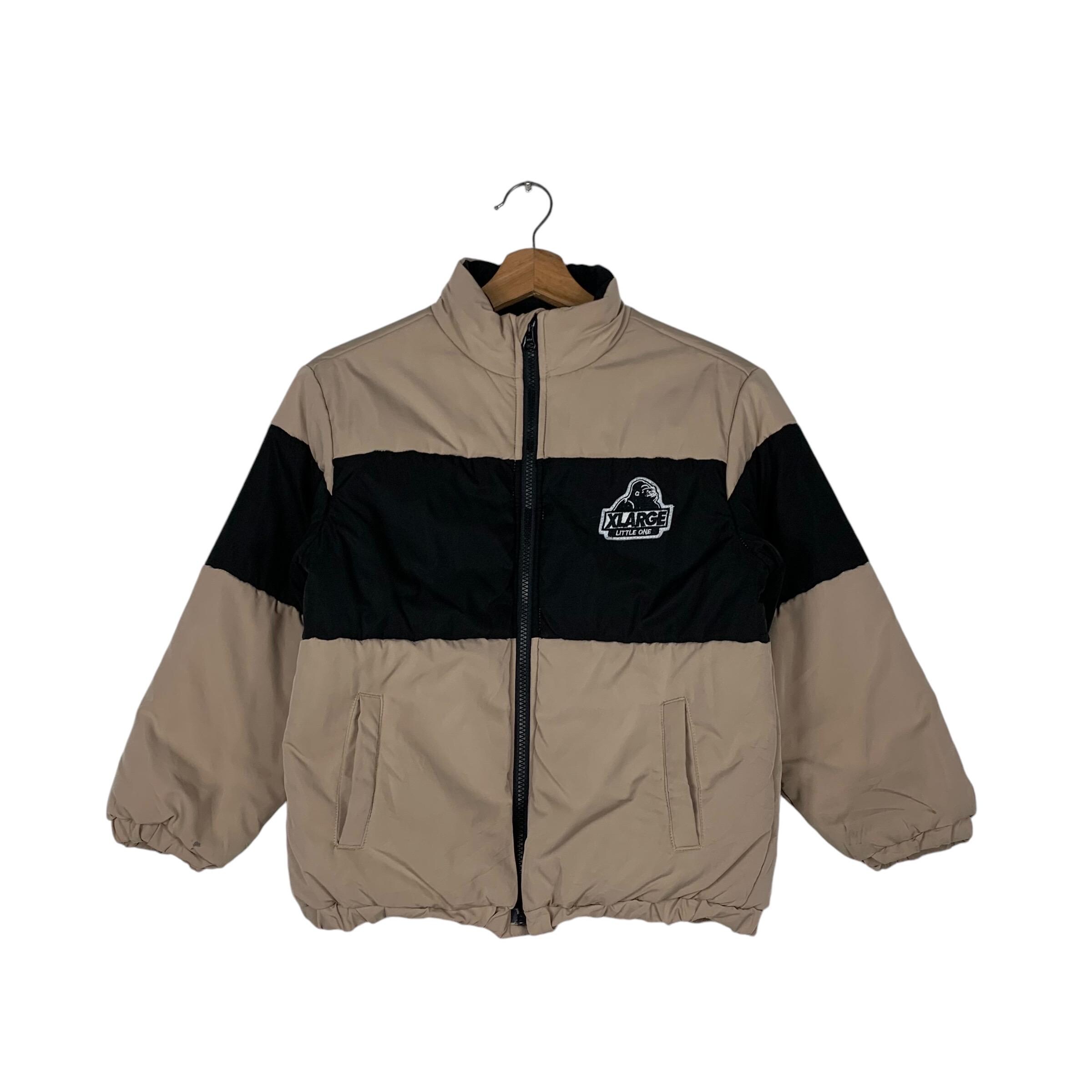 XLARGE Kids Colorblock Light Puffer Colorblock Jacket Size 130 Fall Autmn winter Jacket #1320-C59