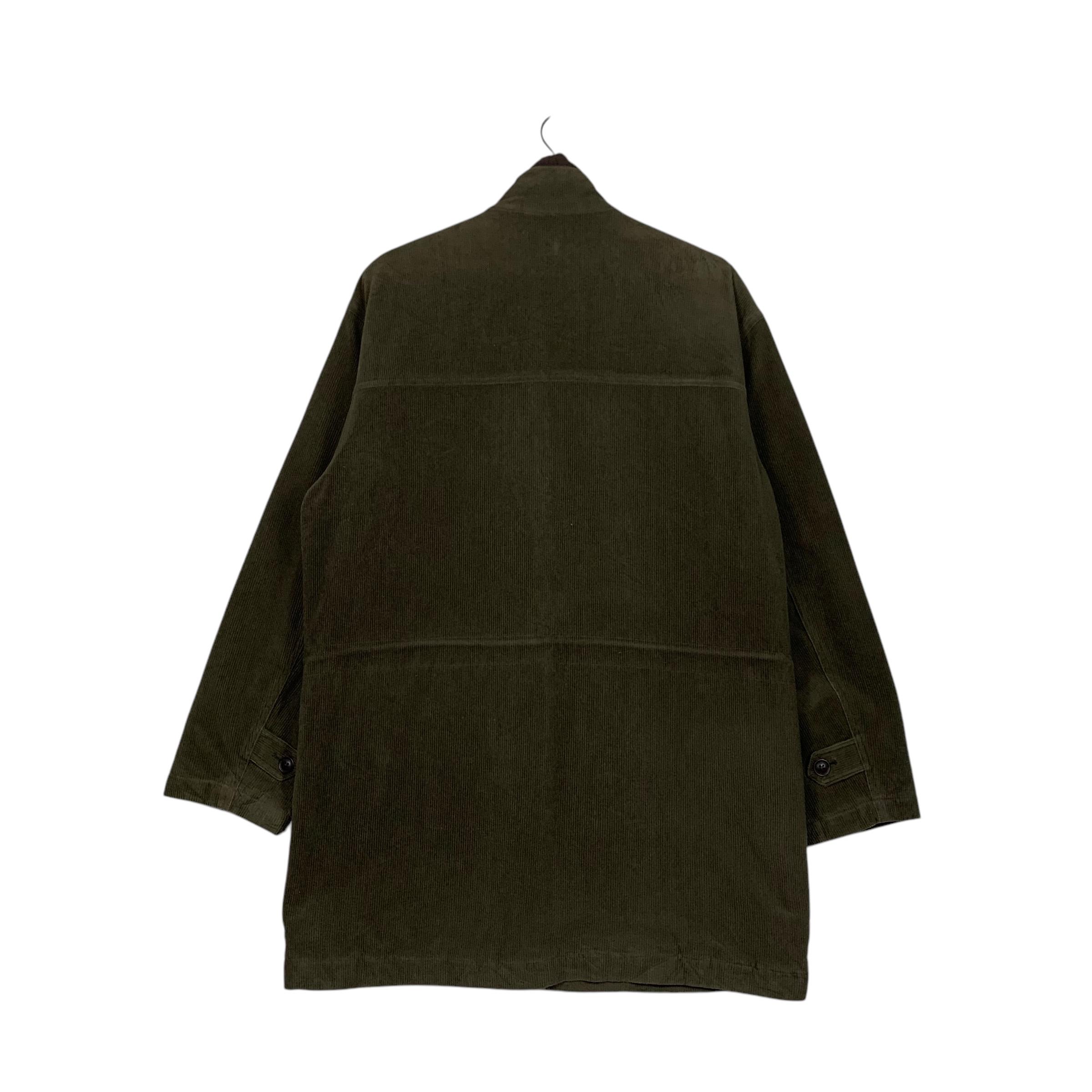 Vintage 90's CROCODILE Button Zipper Casual Jacket Size M Japanese