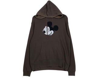 Sudadera con capucha y logo grande estampado de Mickey Mouse de MELAN CLEUGE X DISNEY, talla M #1955-C85