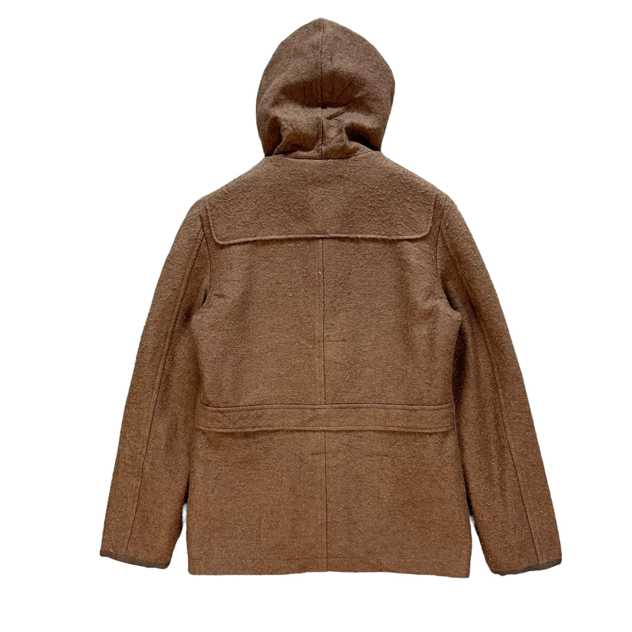 Katharine Hamnett Blouson Hooded Duffle Coat Size L Overcoat