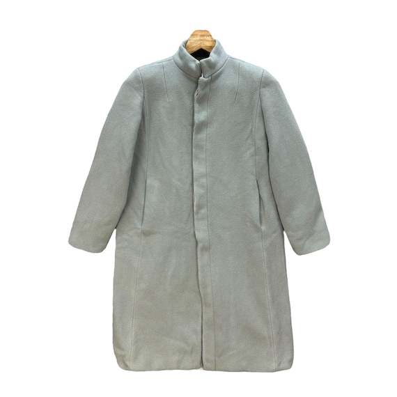 A.P.C., Vintage A.P.C. Made in France Wool Overcoat Size S Long Coat Winter Coat Avant Garde Exclusive Designer Fashion #A24-0548