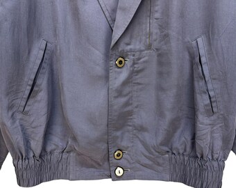 Vintage 90's Balenciaga Sports Paris Light Weight Button
