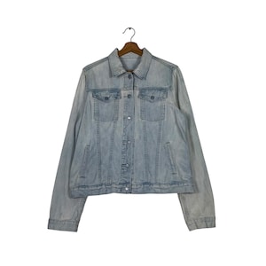 Veste En Jean Délavé Foncé Gap Kids 1969 - Taille XS - Occasion En Très Bon état - Idéal Enfant Ou Ado