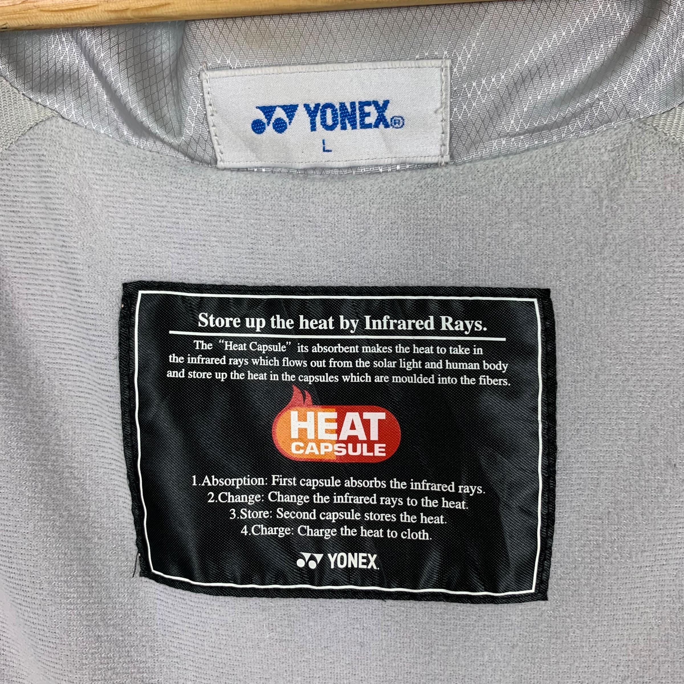 Vintage YONEX Heat Capsule Colorblock Pink Jacket Size L Badminton