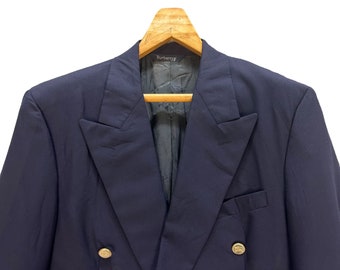 ジャケット・アウター 90s SUPER BIG DOUBLE BREASTED COAT 1990 Vintage Double Breasted Overcoat Wool Camelhair Blend