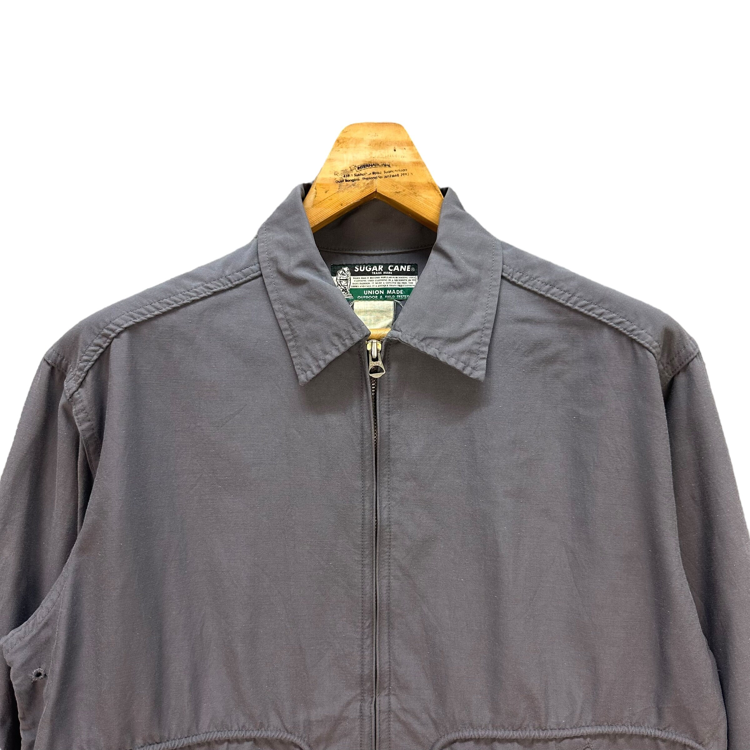 LI/RYCANVAS BOX POCKET BUTTON JACKET