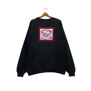 Vintage 90&#39;s SECRET SURFER STUDIO Made in Usa Big Logo Crewneck Sweatshirt Size M #2197-C97