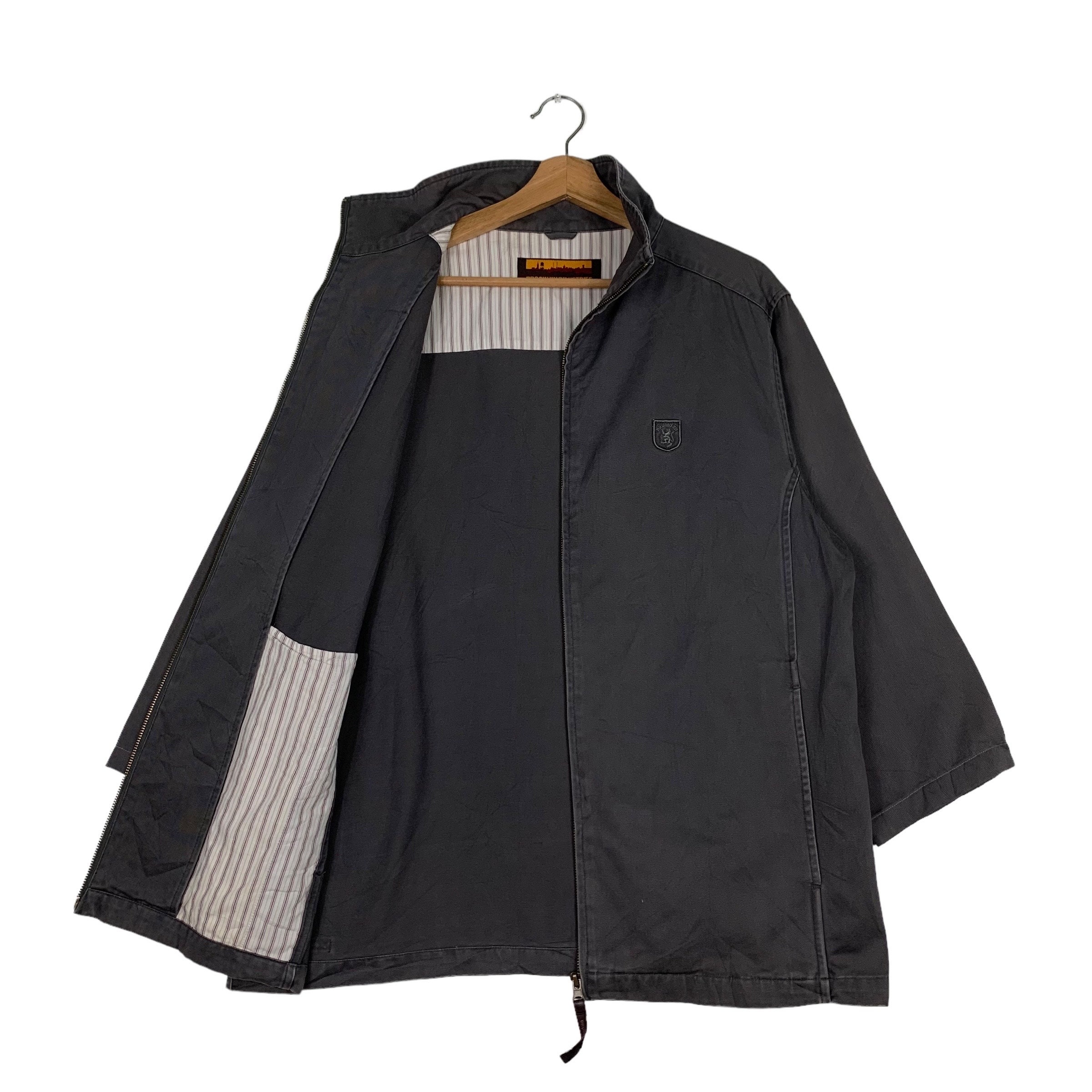 （訳ありセール 格安） Vintage BROOKLYN INDUSTRIES Casual Jacket Size L #0515-C23 ジャケット・アウター