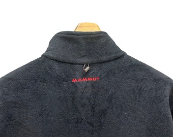 Veste Polaire Mammut Gris Mixte - Taille XL - Polartec Thermique - Col Zippé - Occasion Parfait état