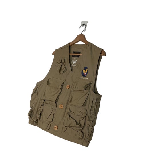 Vintage US Army Air Force Type C-1 Emergency Vest Size M Utility