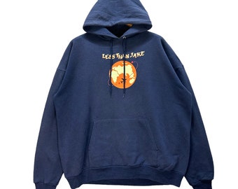 トップス vintage LGB design hoodie Vintage Le Grande Bleu (L.G.B.) If Six Was Nine Team Amazonica