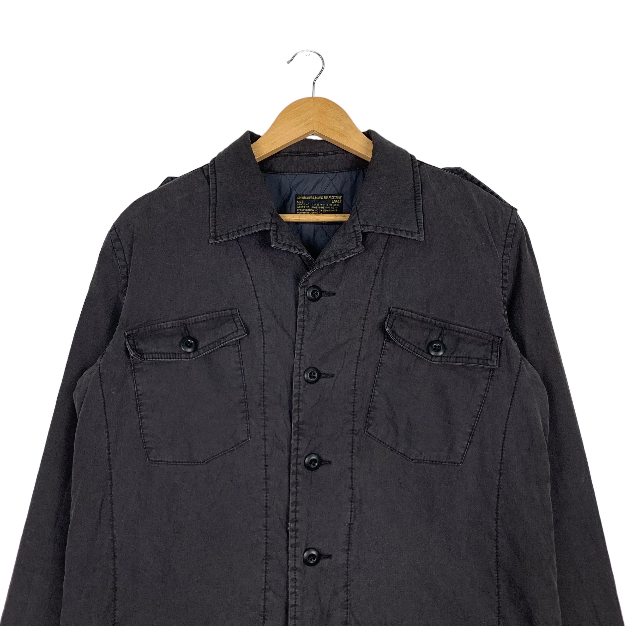 Vintage Japanese Brand BEAMS Cotton Casual Jacket Men's Size