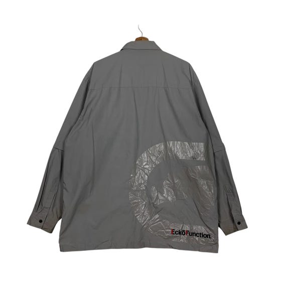 Y2k Vintage ECKO FUNCTION Big Logo Work Zipper Ja… - image 5