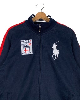ウェア POLO RALPH LAUREN England Vintage Polo Ralph Lauren England 10 Zipper Sweater Jacket Size XL