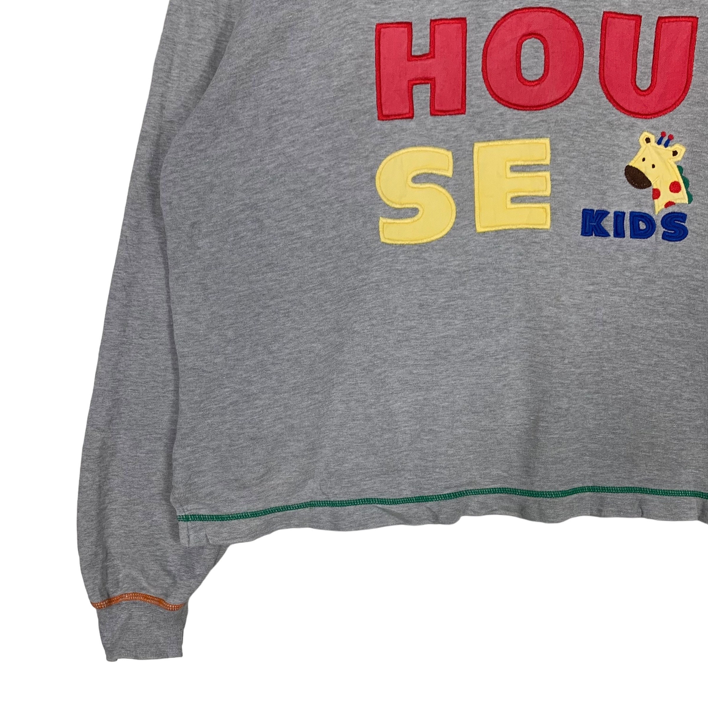 Buy Vintage 90's MIKIHOUSE Big Logo Pullover Sweater Sweatshirts