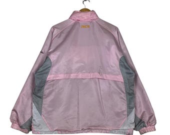 YONEX　DOUBLE HEAT CAPSULEジャケット Vintage YONEX Heat Capsule Badminton Blue Jacket Size M