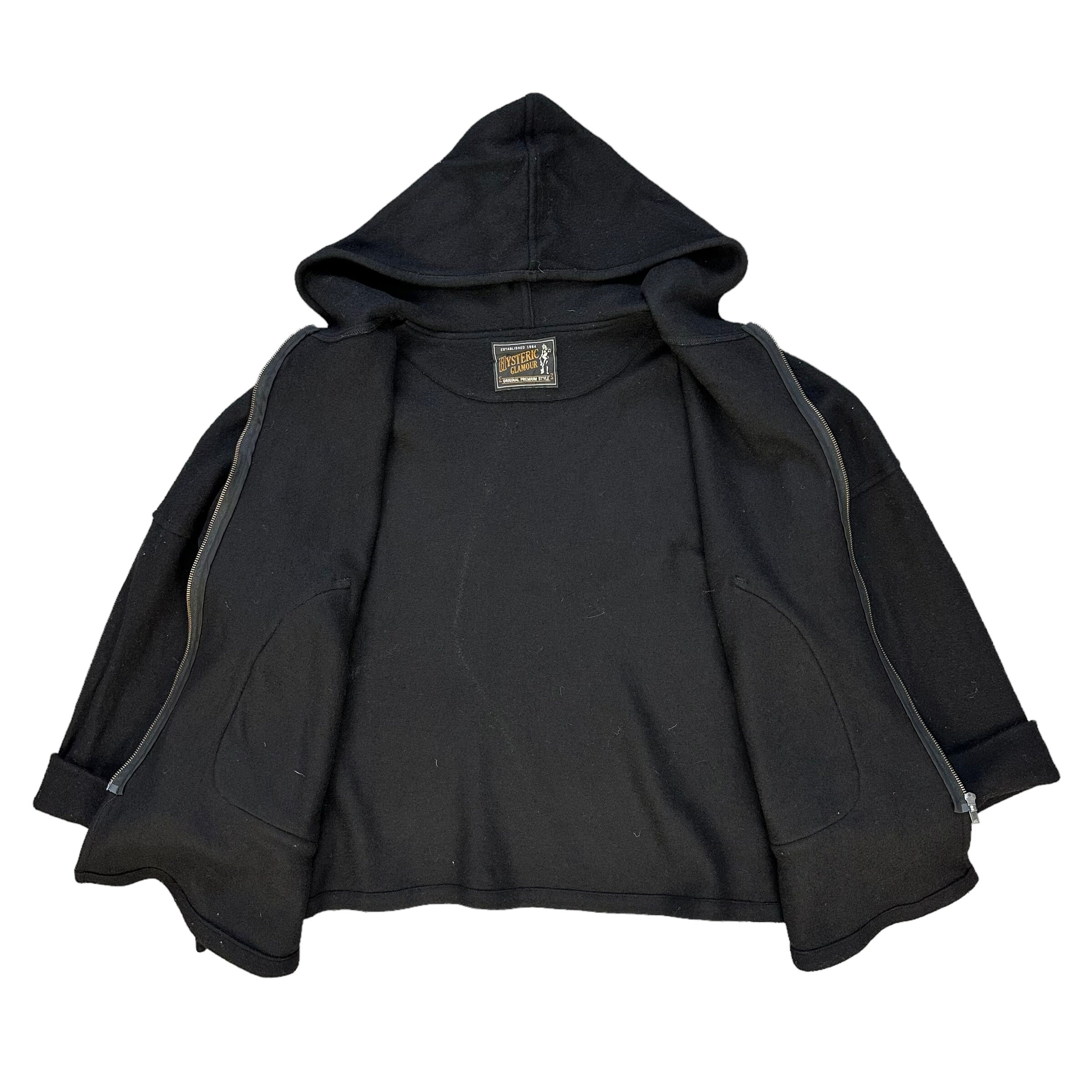 Vintage Hysteric Glamour Primaloft Wool Oversized Hoodie
