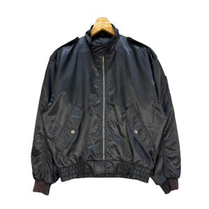 Vintage NANKAI Racing Japanese Brand Motorcycle Top Bomber Jacket Size L Motorsports jacket Motorcycle jacket #A31-0694