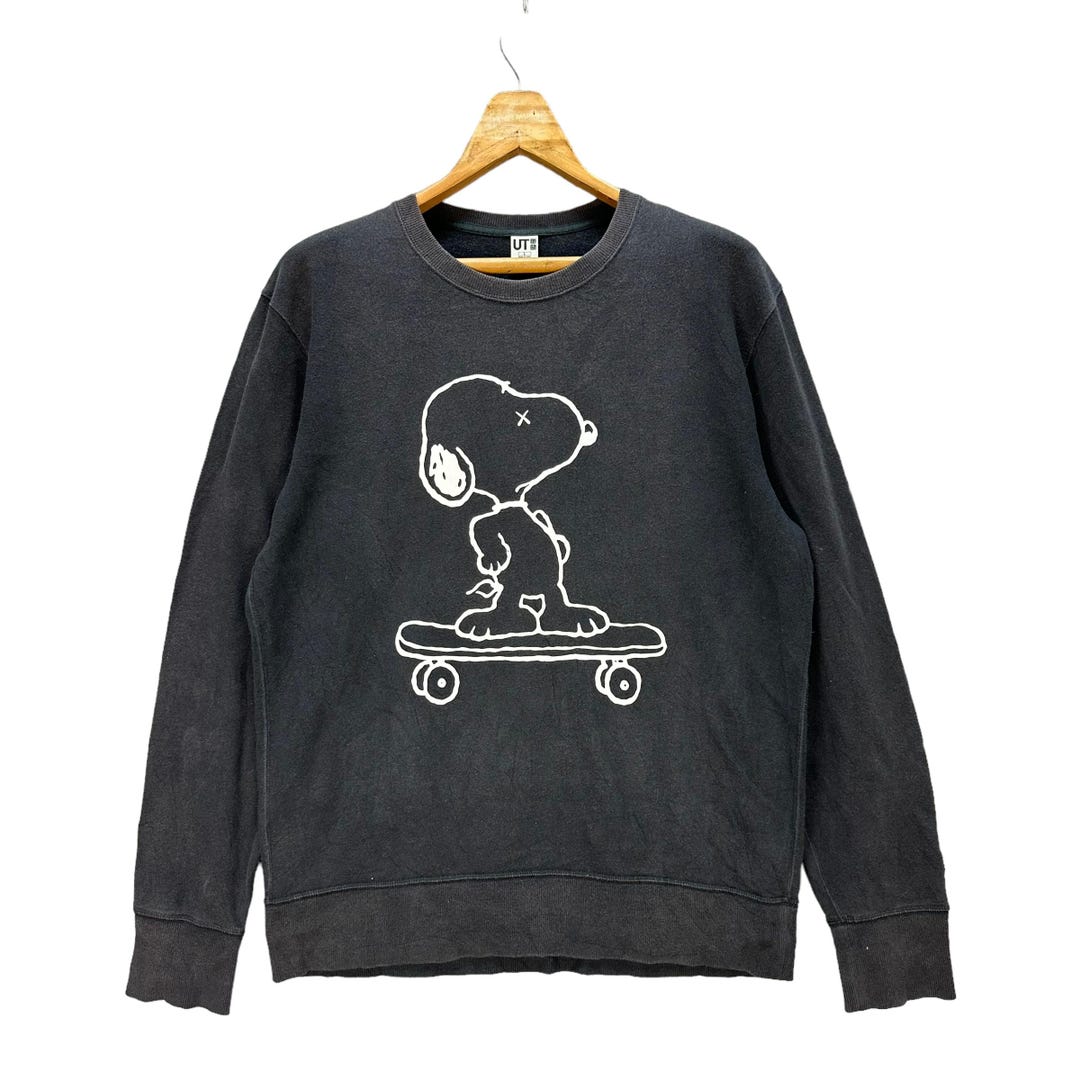 Bonnet Hiver Peanuts Snoopy Sur Skateboard - 100% Acrylique, 78 G/m² - Large Revers Ajustable Unisexe